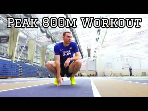 Ultimate 800m Peaking Workout (ended up vomiting)