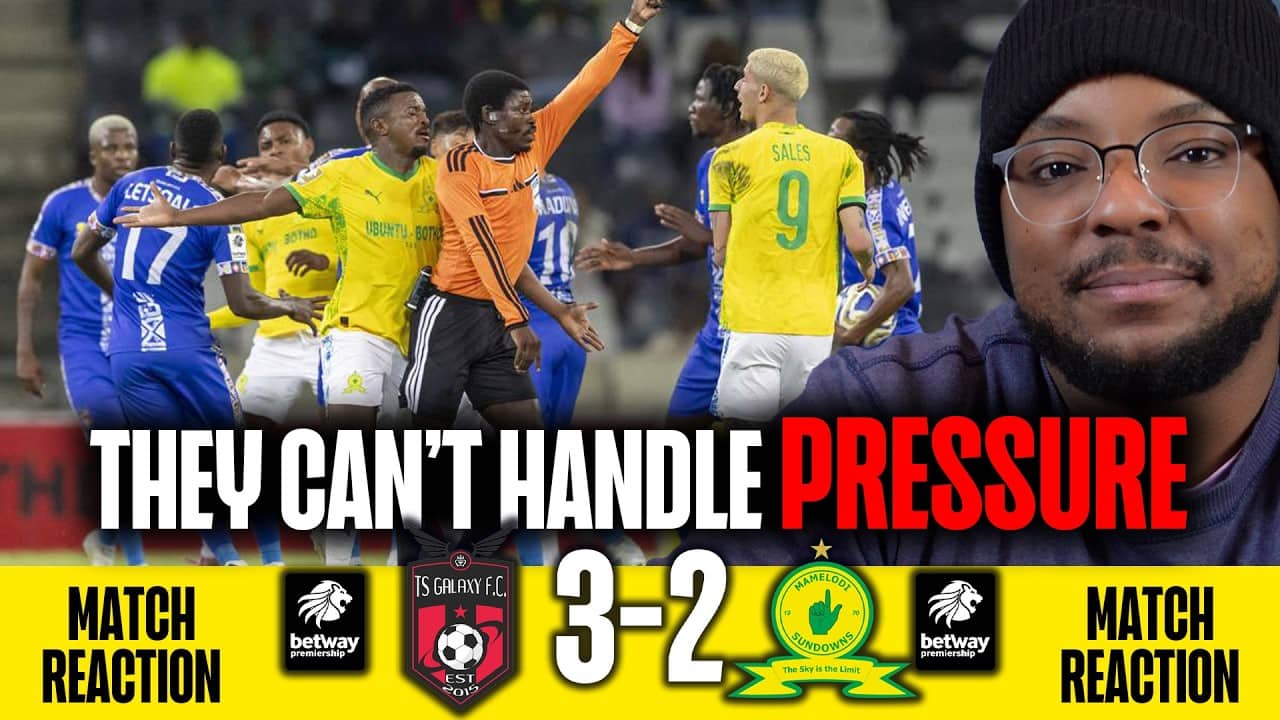 Cardoso's Men Hand The League to Pirates❗TS Galaxy 3-2 Mamelodi Sundowns | #betwaypremiership