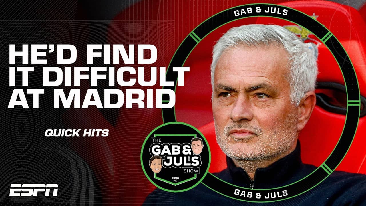 A RETURN TO THE SPECIAL ONE? 😇 Is José Mourinho favourite for Real Madrid job? | ESPN FC