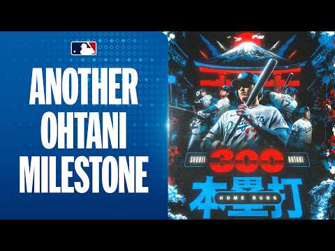 Shohei Ohtani becomes the FIRST Japanese-born player to hit 300 MLB HOME RUNS! 🇯🇵