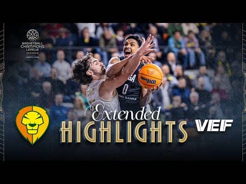 Patrioti Levice v VEF Riga | Full Game Highlights | #BasketballCL 2025-26