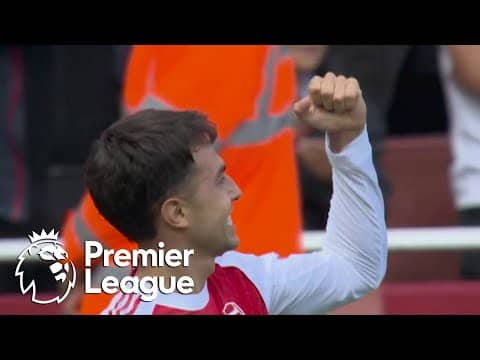 Martín Zubimendi's SCREAMER gives Arsenal lead over Nottingham Forest | Premier League | NBC Sports