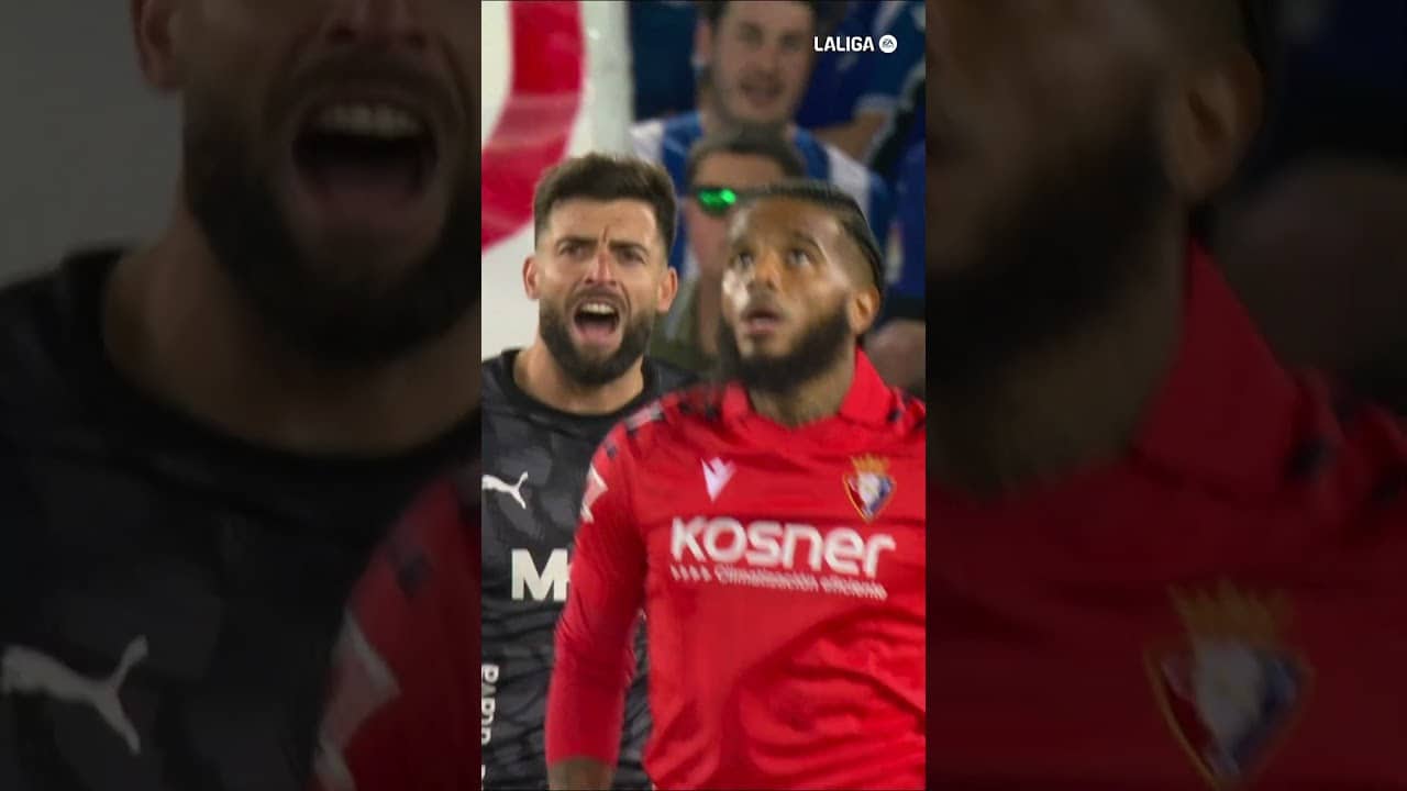 El primer gol de Valentin Rosier con Osasuna #LALIGAHighlights #AlavésOsasuna