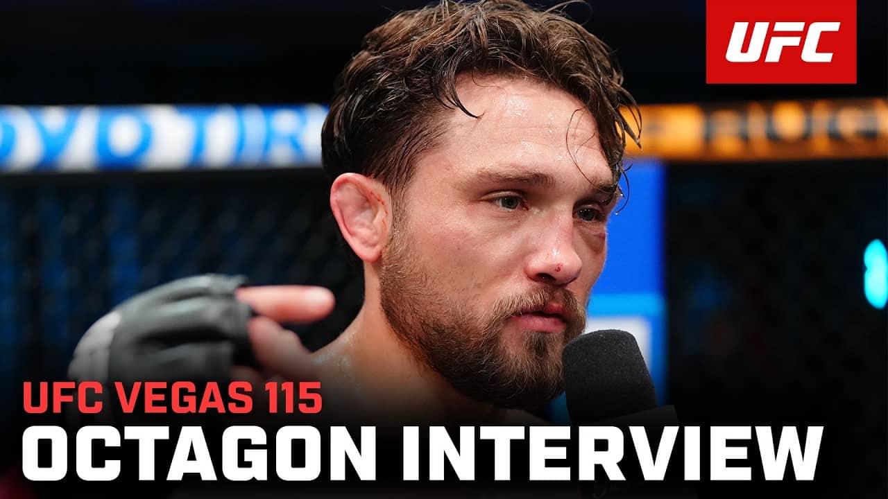 Ethyn Ewing Octagon Interview | UFC Vegas 115