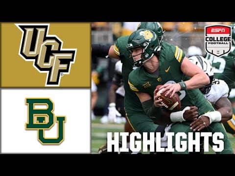 UCF Knights vs. Baylor Bears | Full Game Highlights | ESPN College Football