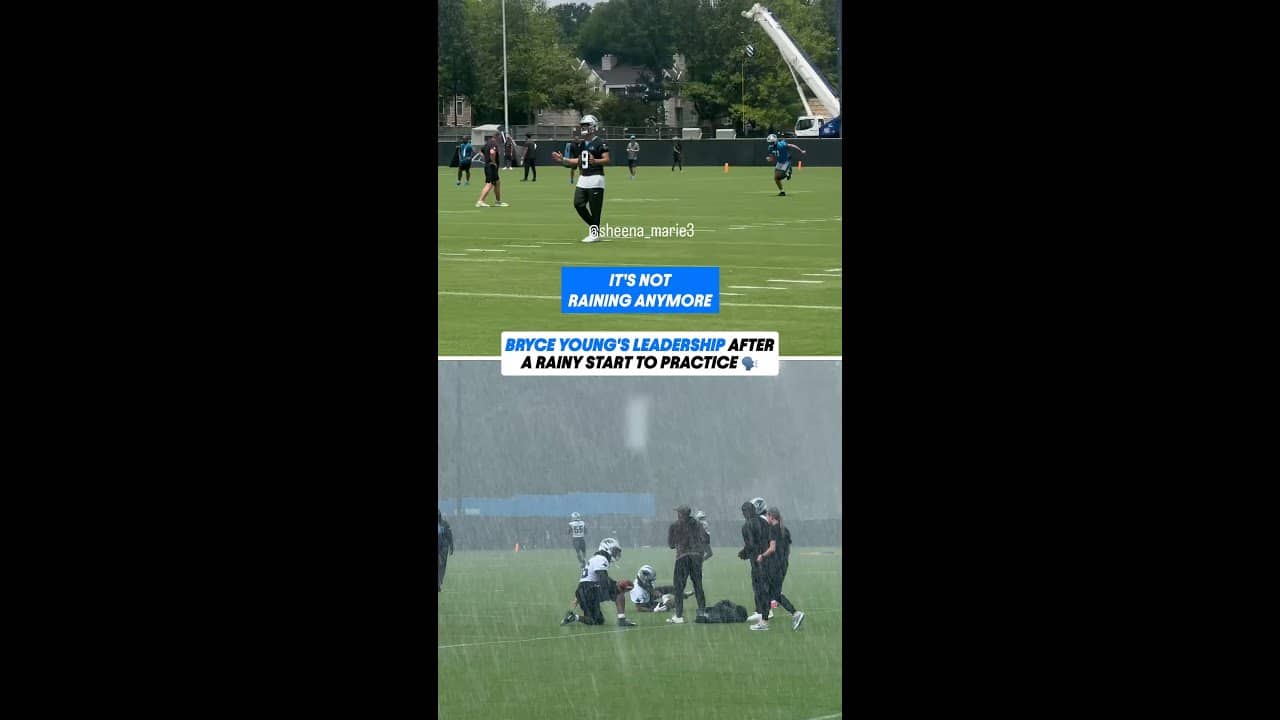Bryce Young Shows Leadership as Panthers QB1