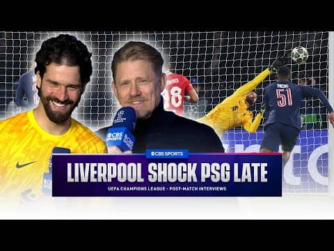"GREATEST goalkeeping display" Jamie & Peter PRAISE Alisson | "DESERVED to win" Enrique explains ✨