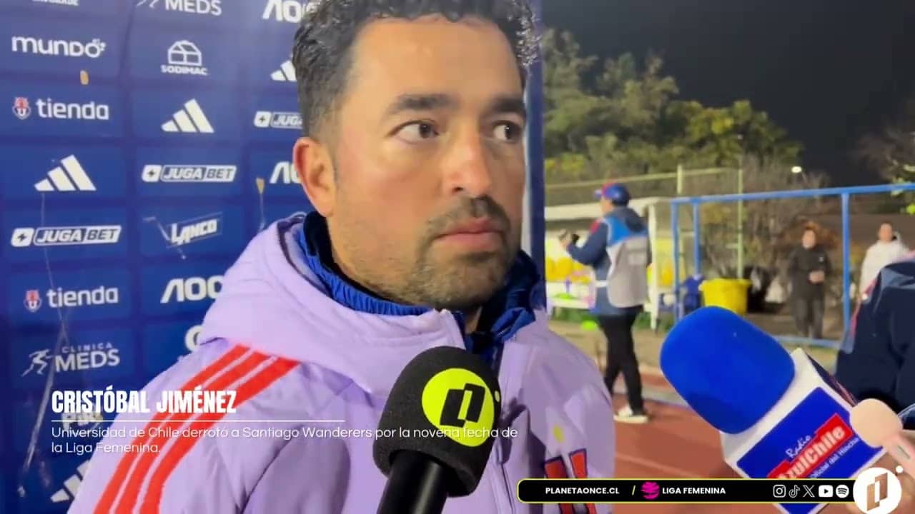 Declaraciones Cristóbal Jiménez | U. de Cihle 3-0 S. Wanderers Fecha 9 Liga Femenina 16-05-2026