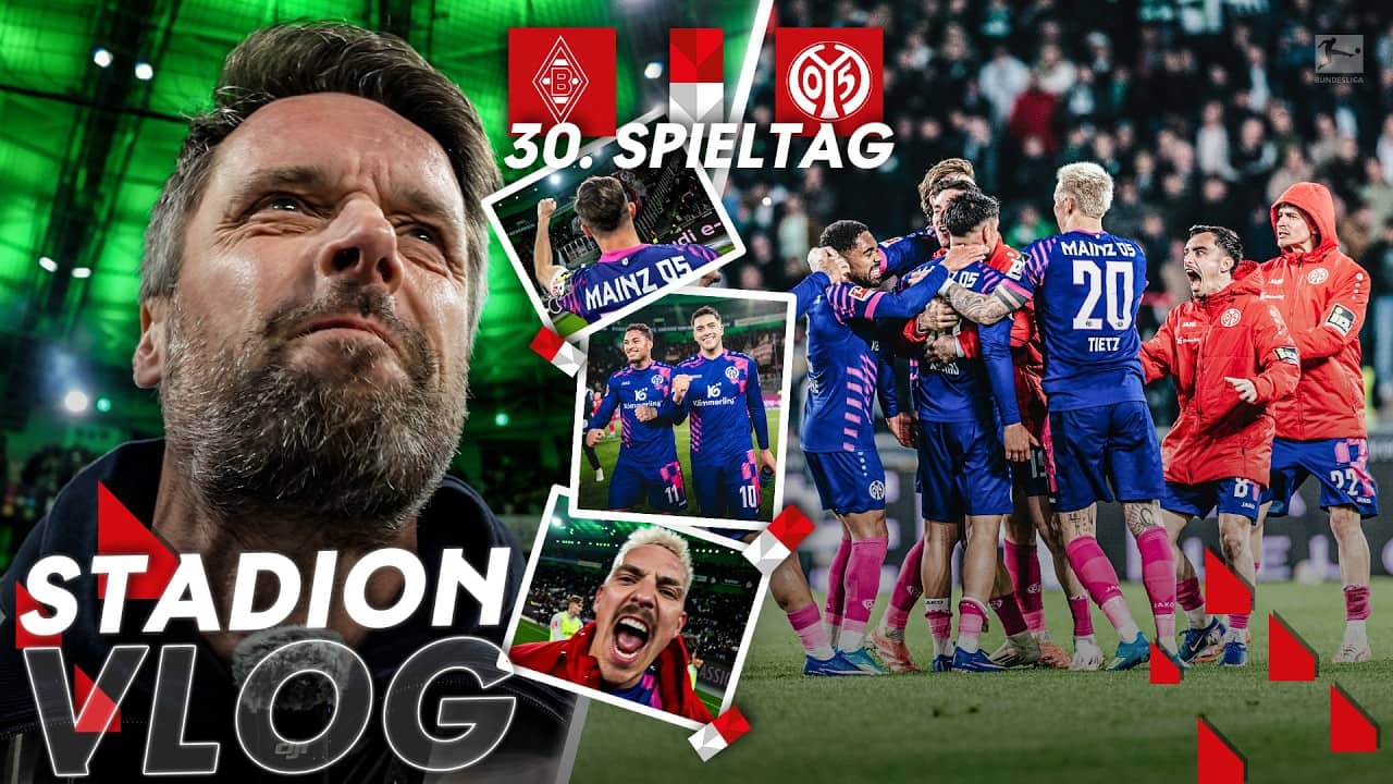 Niemals Aufgeben!  | Borussia Mönchengladbach - 1. FSV Mainz 05 | ⚽ Stadion-VLOG 📹 | 25/26