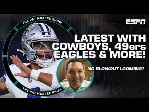 Schefty talks Cowboys-Eagles, Brazil field conditions, Jauan Jennings & more! | The Pat McAfee Show