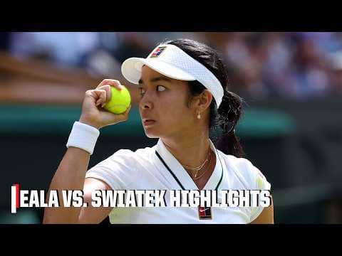Third Round: Alexandra Eala vs. Iga Swiatek | Full Game Highlights | 2026 Wimbledon