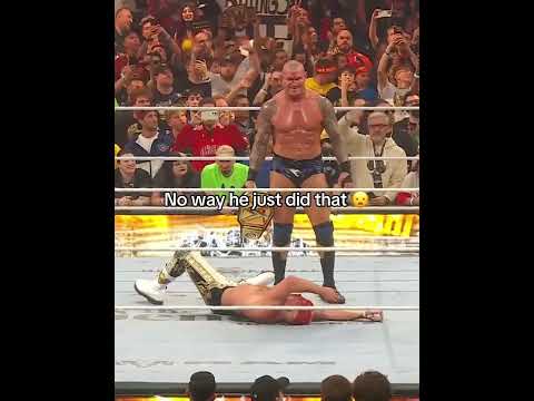 Randy Orton 😳 #WrestleMania