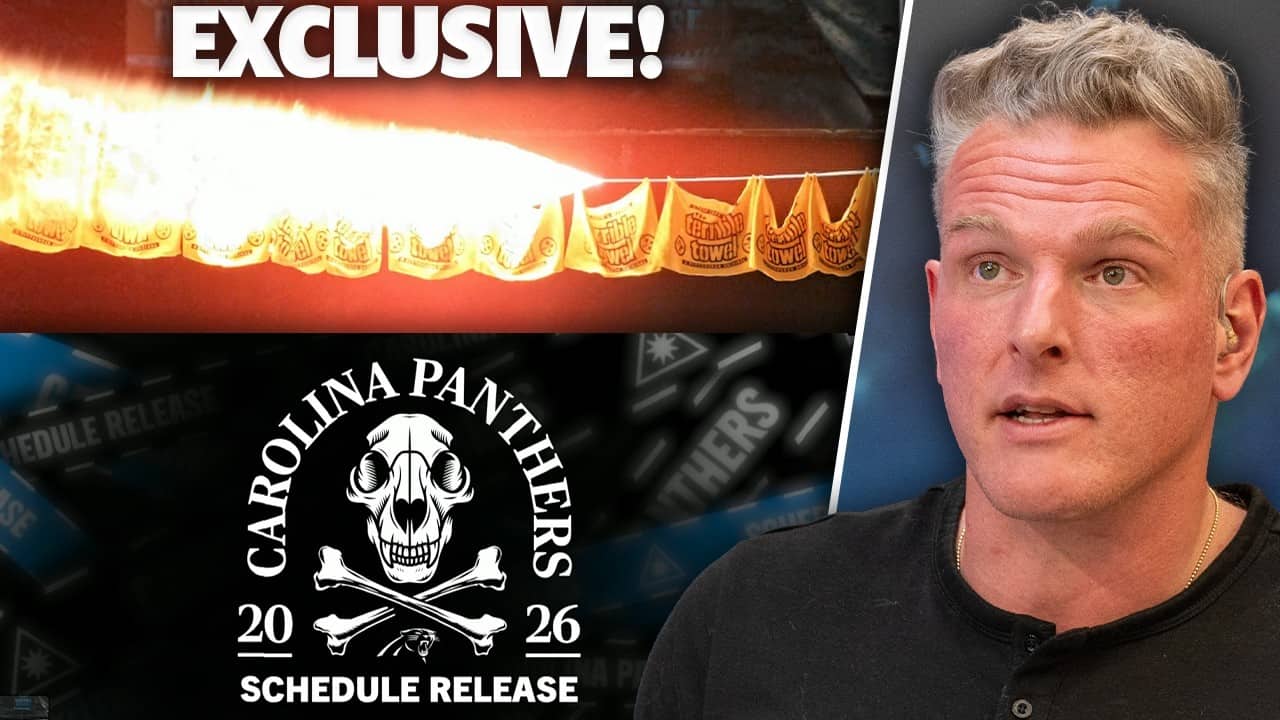 We Have An Exclusive Look At The Panthers Schedule Release Video... & It's A Bad Idea!