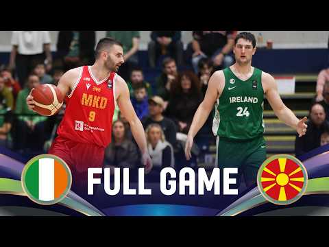 LIVE - Ireland v North Macedonia | FIBA EuroBasket 2029 Pre-Qualifiers