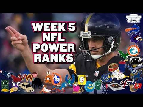Brutally Honest NFL Power Rankings: Week 5