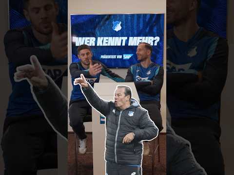 Wer kennt mehr TSG-Trainer? 🤓 #Hoffenheim #AndrejKramaric #ChristianIlzer