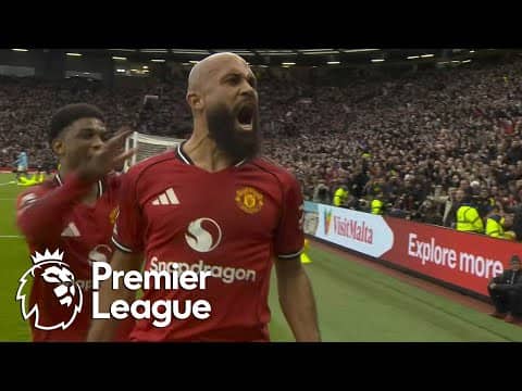 Bryan Mbeumo tucks away Man United's opener against Man City | Premier League | NBC Sports