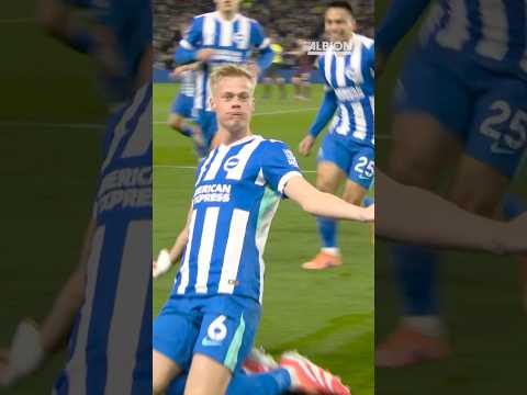 Our Dutchman at the double 🫡🇳🇱 #brightonandhovealbion #vanhecke #premierleague