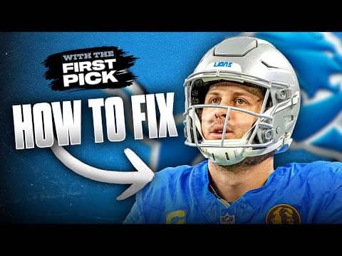 How to FIX The Detroit Lions This Offseason