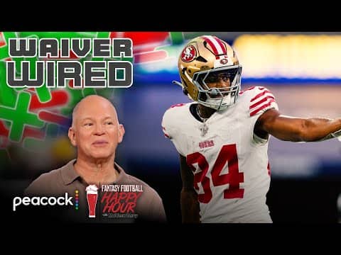 Target Kendrick Bourne, Josh Downs on waiver wire at WR | Fantasy Football Happy Hour | NFL on NBC