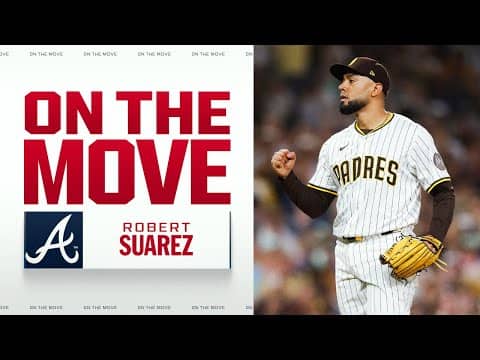 INSTANT REACTION: Robert Suarez agrees to 3-year deal with the Atlanta Braves!