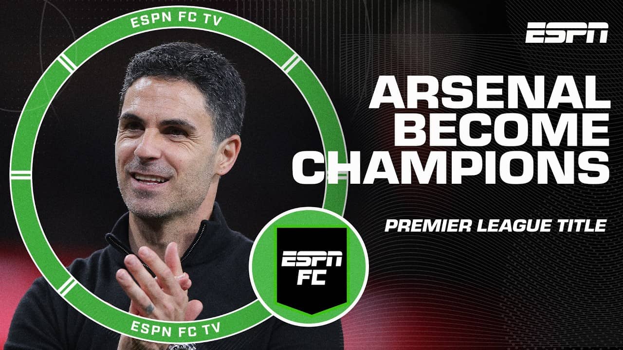 ARSENAL ARE PREMIER LEAGUE CHAMPIONS 🏆 How much credit should Mikel Arteta get?! | ESPN FC