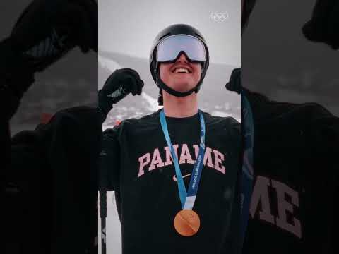 From Olympic champion to coach for the day. 😎