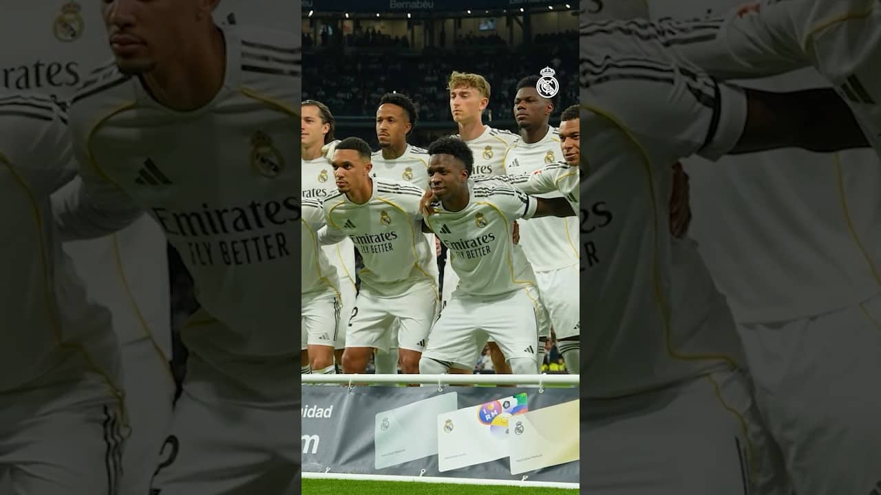 ⚽ Back at the Bernabéu. #RealMadridAlavés #RealMadrid