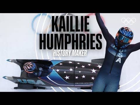 First-Ever Monobob Queen: Kaillie Humphries 👑 | Athlete Highlights