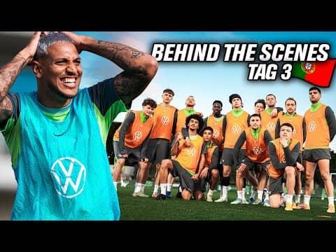 Inside Lissabon: Fußballtennis und ein klarer Sieger! 🇵🇹⚽️| Behind the Scenes Tag 3  🎥