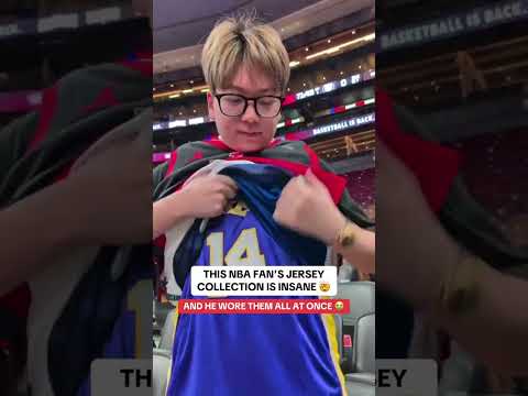 A massive Brandon Ingram fan shows off his jersey collection 🤩  | (via William_Lou/X)