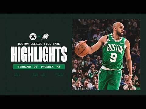 Boston Celtics defeat Phoenix Suns 97-81 with a dominant second half | Extended Highllights