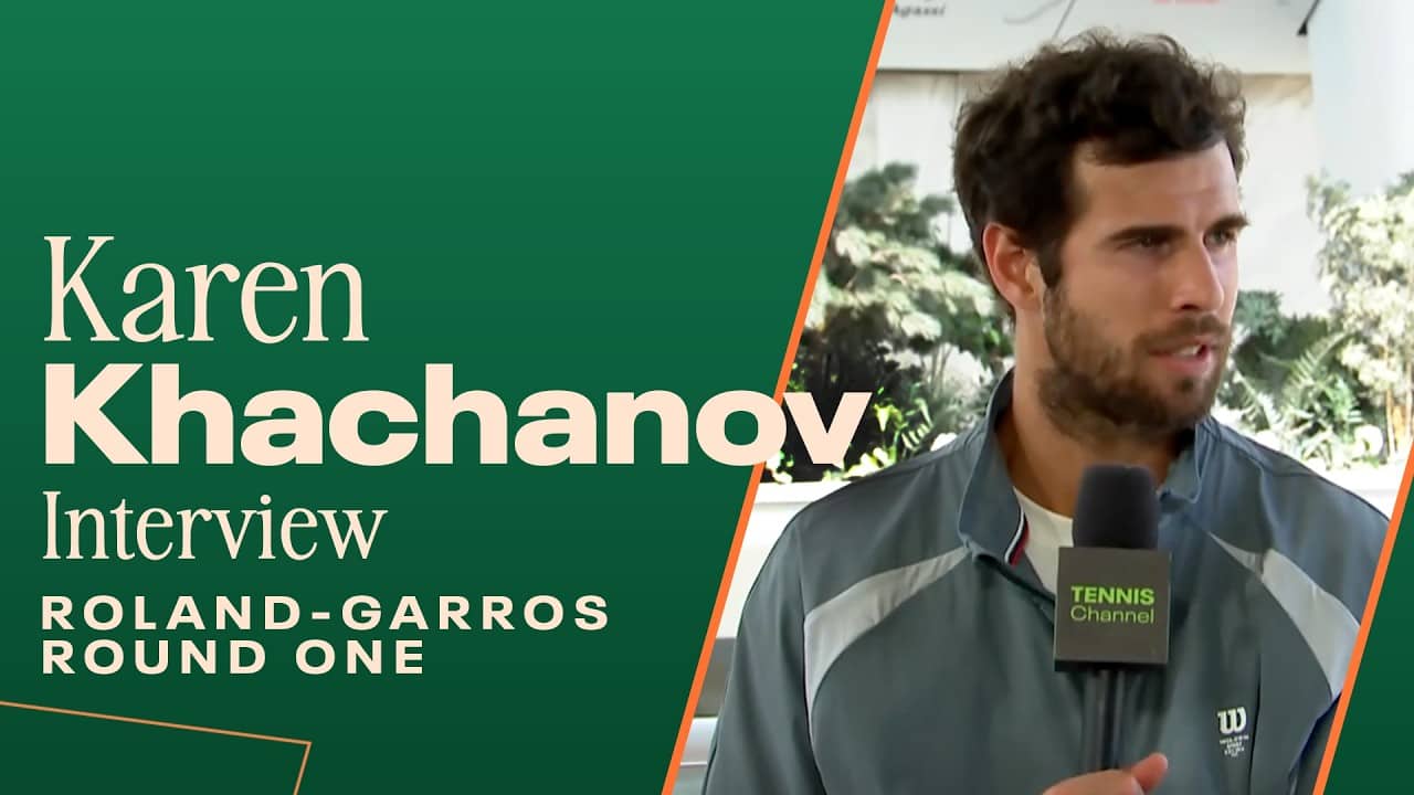Karen Khachanov on Arthur Gea's on-court emergency 😅 | 2026 Roland Garros