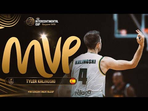 Tyler Kalinoski Crowned MVP as He Shines Brightest at FIBA Intercontinental Cup Singapore 2025