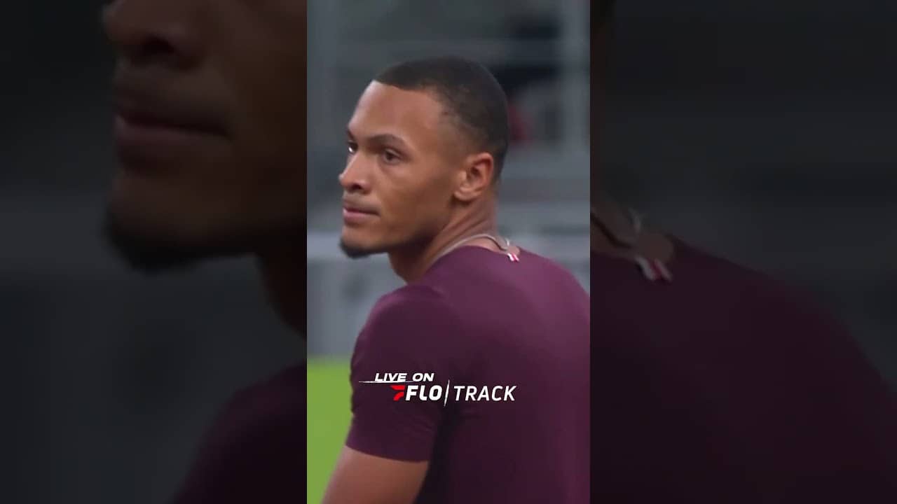 JAMAL BRITT TAKES THE 110MH AGAIN! 🤩