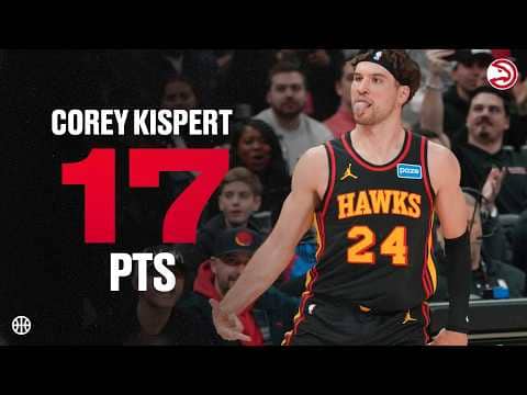 Corey Kispert scores 17 points for Hawks vs. Rockets