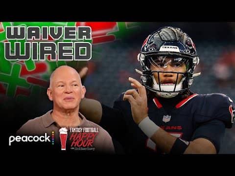 CJ Stroud facing favorable schedule for fantasy playoffs | Fantasy Football Happy Hour | NFL on NBC