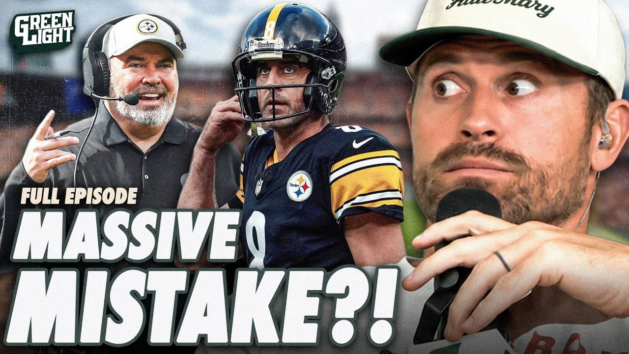 The Steelers Puzzling Decision To Bring Back Aaron Rodgers + Zaire Franklin Interview