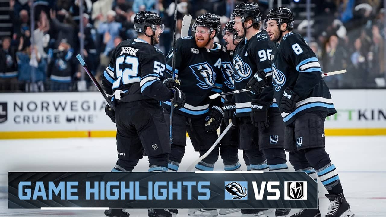 Game Highlights | Utah Mammoth vs. Vegas Golden Knights 4.24.26 - Game 3