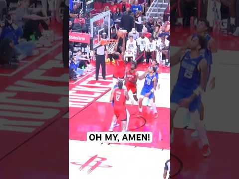 Amen’s athleticism is OFF THE CHARTS!