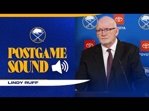 “That Was A Hard Game” | Lindy Ruff After Loss To Florida Panthers | Buffalo Sabres