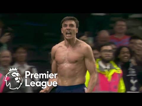 Joao Palhinha BLASTS Spurs level with Wolves in 94th minute | Premier League | NBC Sports