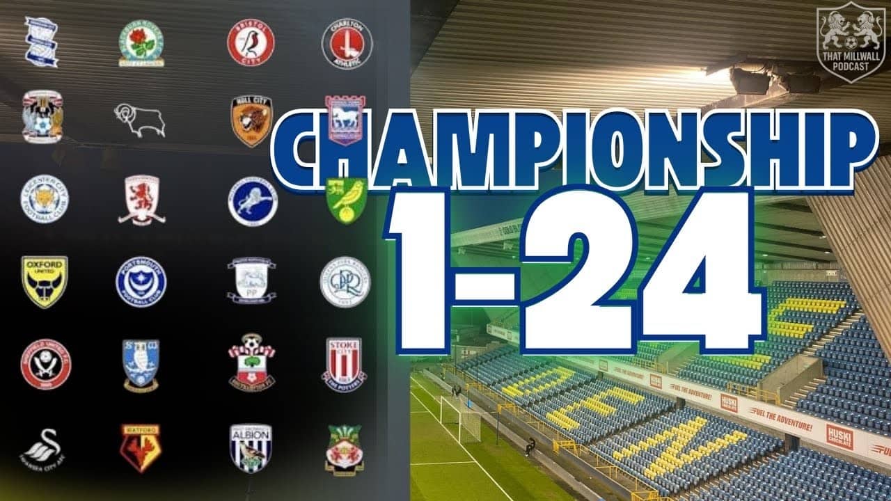 CHAMPIONSHIP PREDICTIONS 1-24: Is This Millwall’s Year?