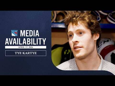 NYR 2026 Exit Day: Tye Kartye Media Availability | April 17, 2026