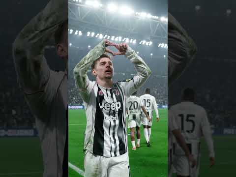 PLAYER CAM: following Conceicao 🤍🖤⚡️ #shorts #youtubeshorts #juventus