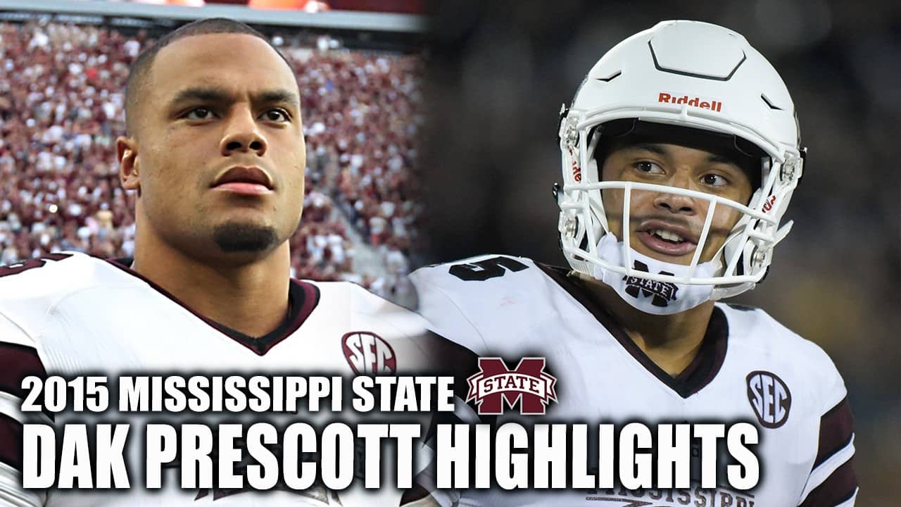Dak Prescott SHOWED OUT at Mississippi State 😤 [2015 Season Highlights] | ESPN College Football