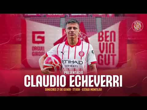 Roda de Premsa de presentació de CLAUDIO ECHEVERRI