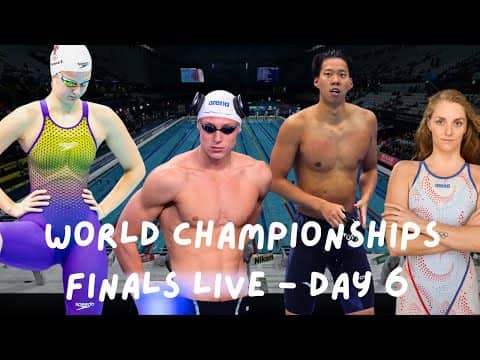 LIVE: Day 6 Finals – World Champs 2025 | McEvoy, Chikunova, McKeown in Action