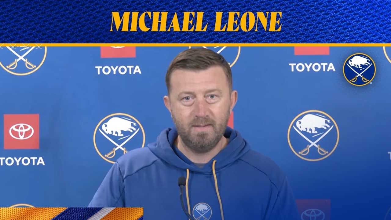 "We Have Amazing People Here" | Michael Leone After Day One Of Development Camp | Buffalo Sabres