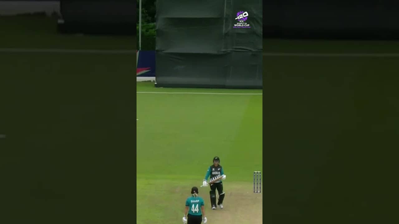 A towering six from Izzy Sharp against Bangladesh 🙌